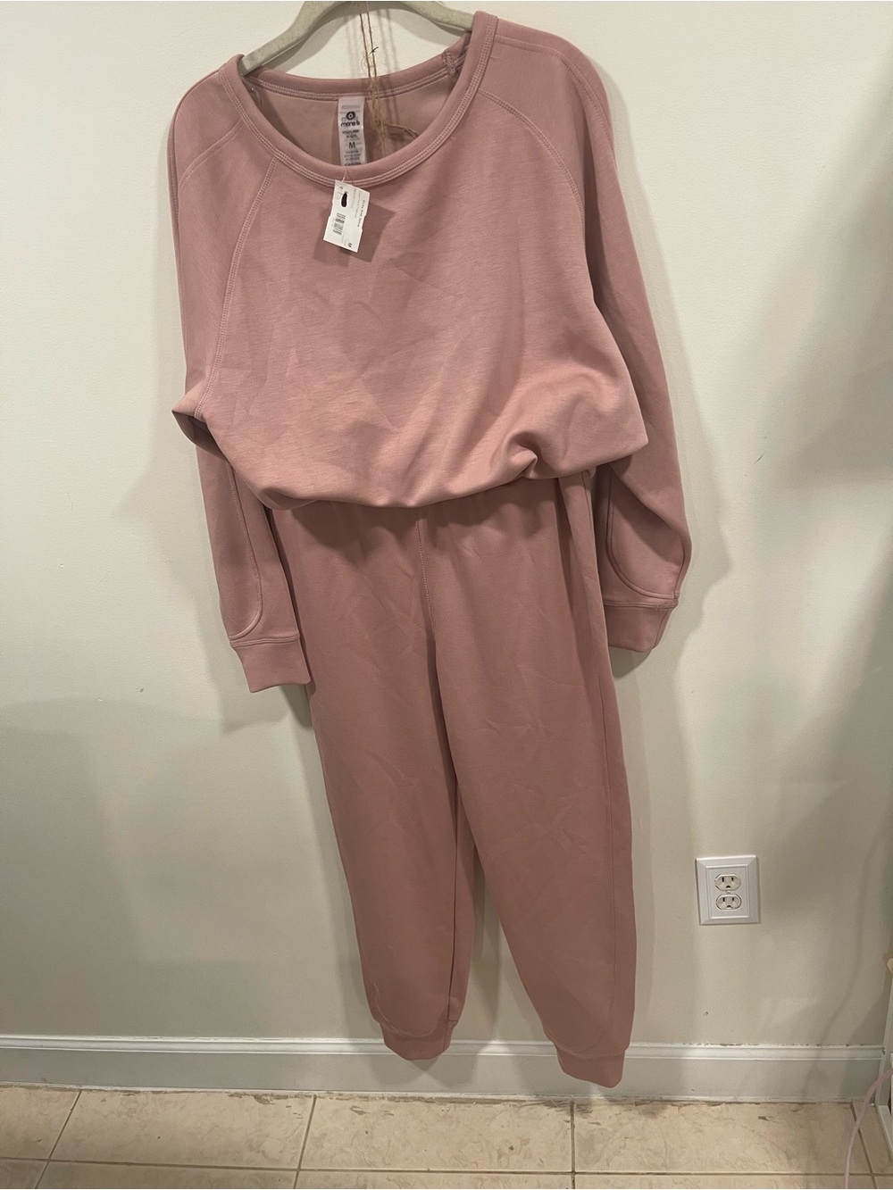 Mono B Dusty Rose Lounge Top
